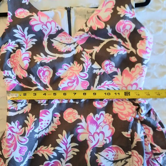 Boden Cotton/Linen Faux Wrap Sleeveless Dress, Size 4R - Picture 11 of 12